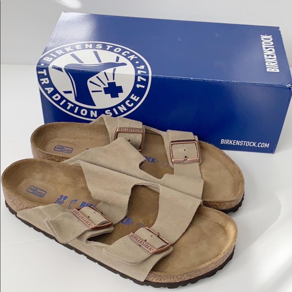 Birkenstock Arizona Suede Sandals